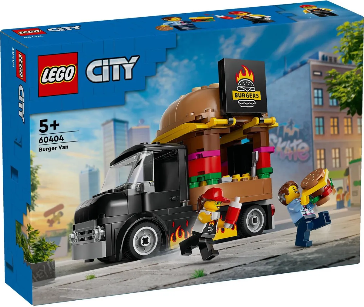 LEGO City Hamburgertruck 60404 - 194 Stukken