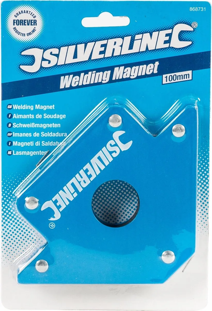 Silverline Lasmagneet 100mm 13kg