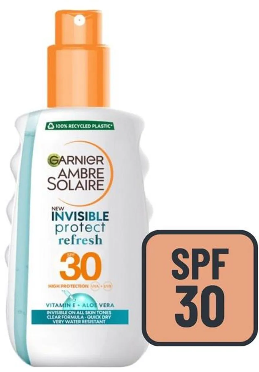 Garnier Clear Protect Delial Zonnebrandspray SPF30 200ml