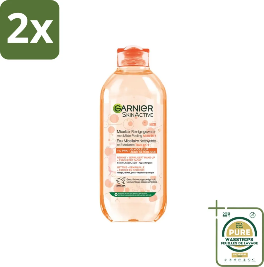 Garnier SkinActive Micellair Reinigingswater Peeling 800ml