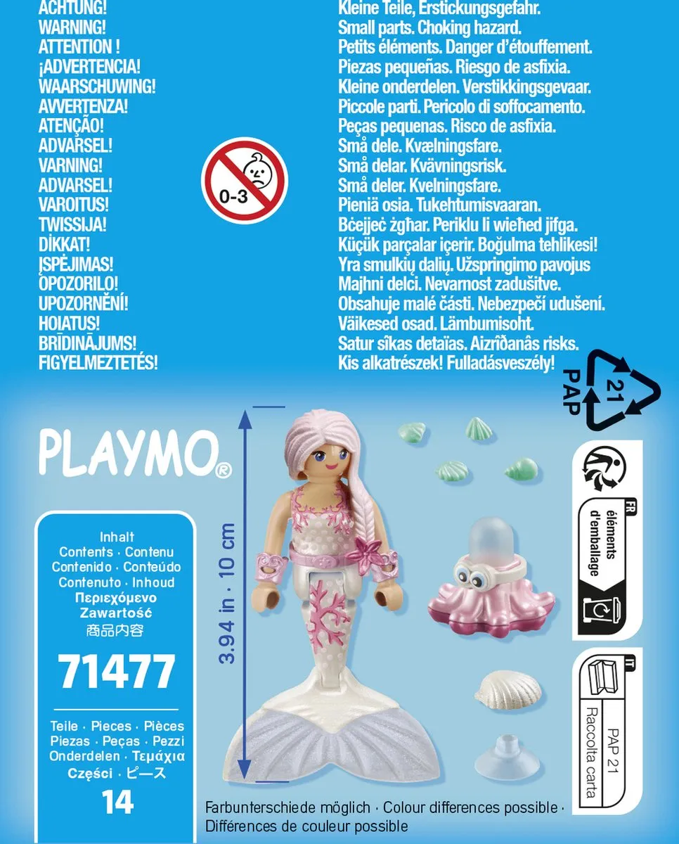 Playmobil Special Plus Zeemeermin met Spuitoctopus 71477