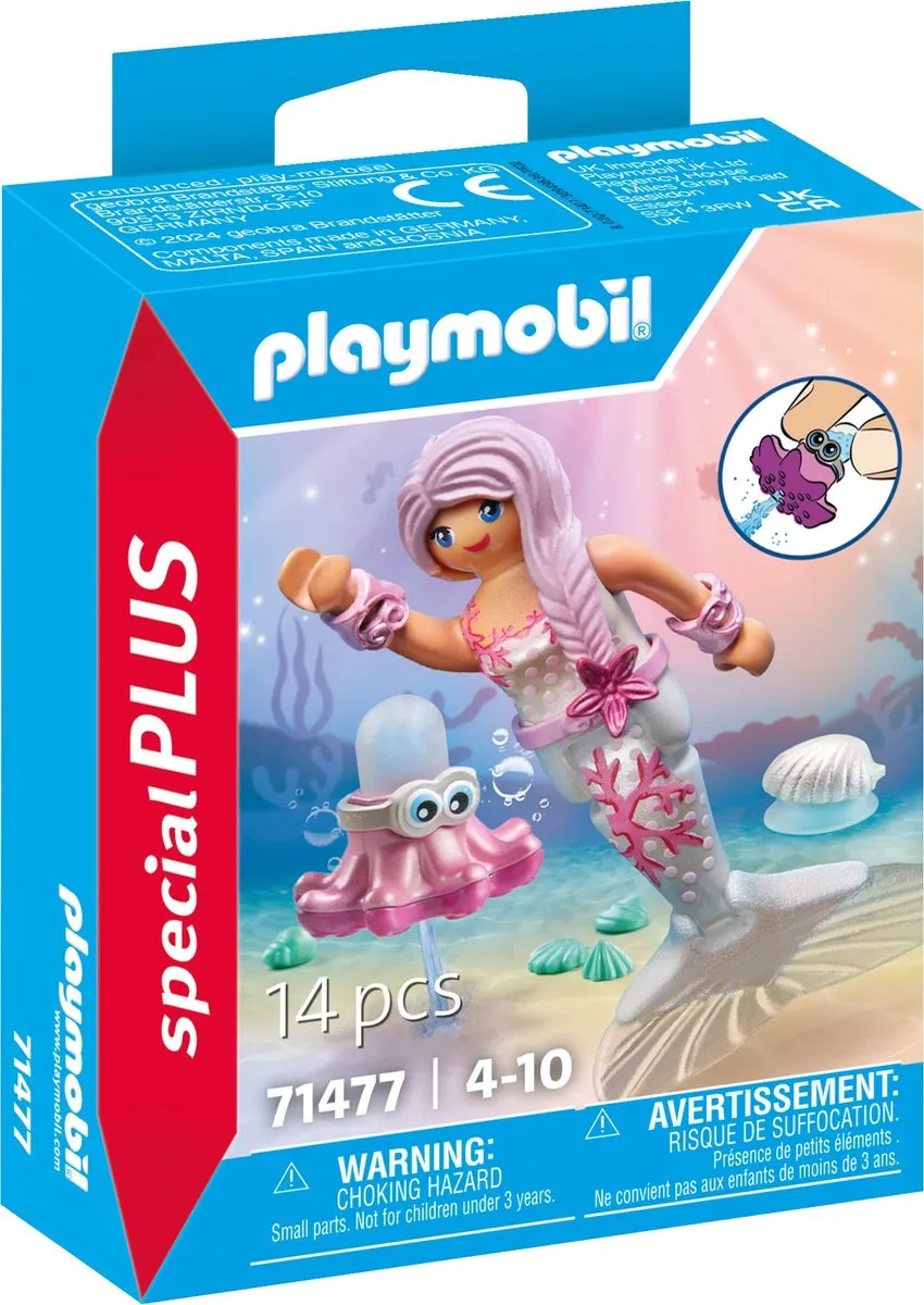 Playmobil Special Plus Zeemeermin met Spuitoctopus 71477