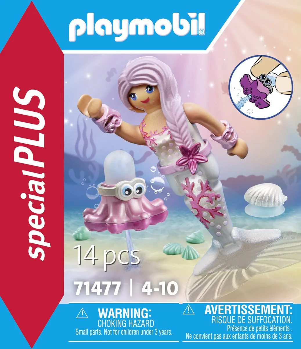 Playmobil Special Plus Zeemeermin met Spuitoctopus 71477 - afbeelding 6 van 6