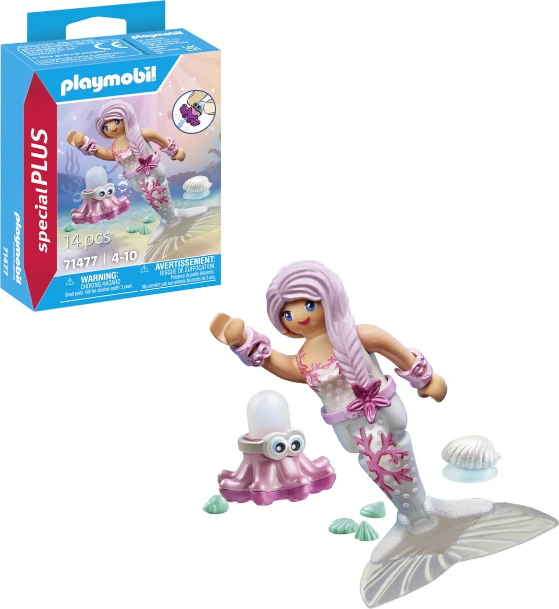 Playmobil Special Plus Zeemeermin met Spuitoctopus 71477