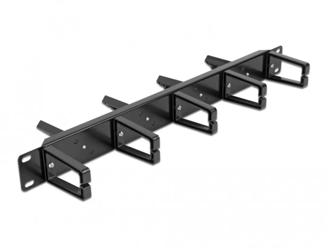 Delock 66850 Kabelbeheer Routingpaneel 19" 1U