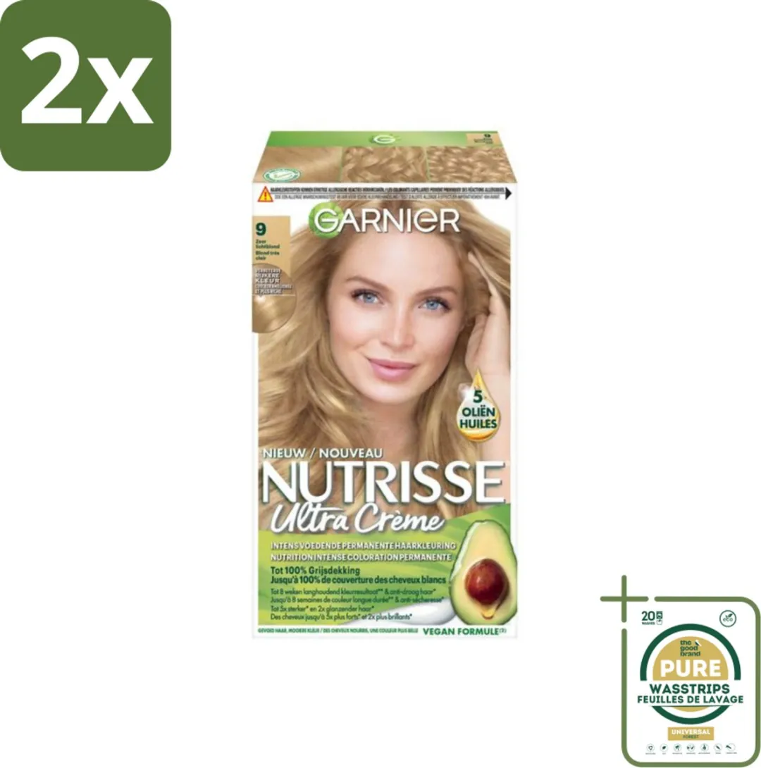 Garnier Nutrisse Ultra Crème 9 Zeer Lichtblond
