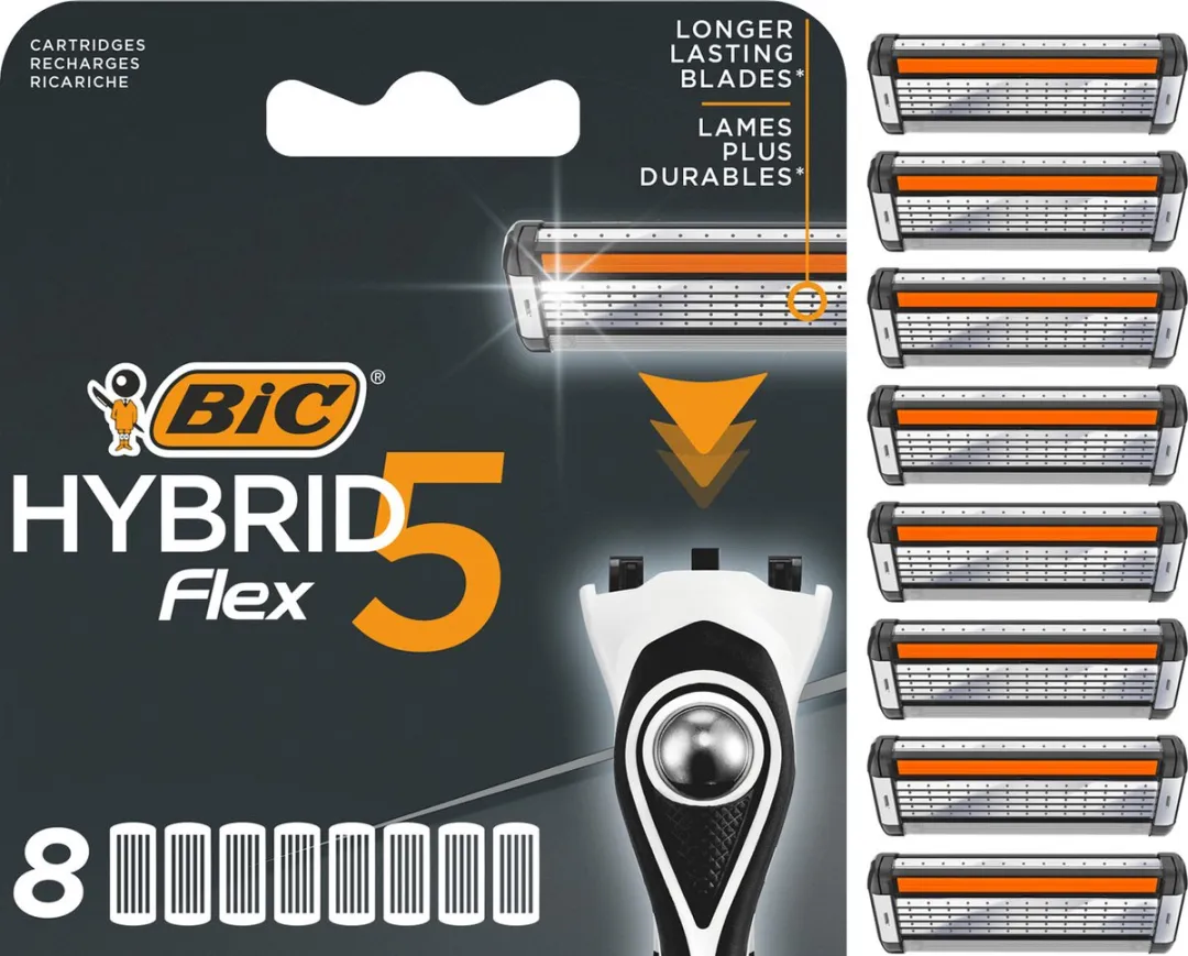 BIC Hybrid 5 Flex Heren Scheermesjes
