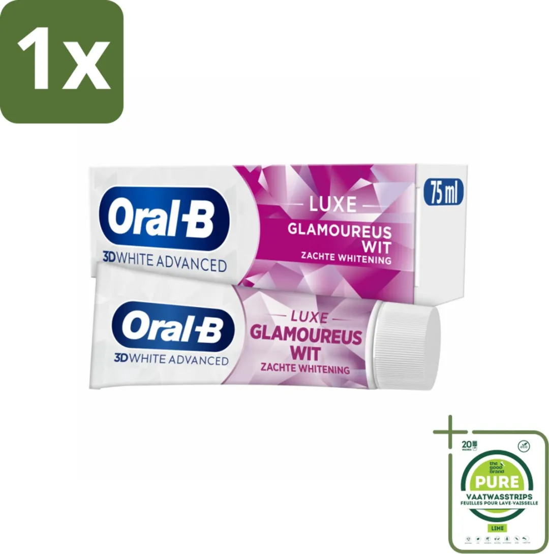 Oral-B 3D White Advanced Tandpasta Glamorous White 75ml