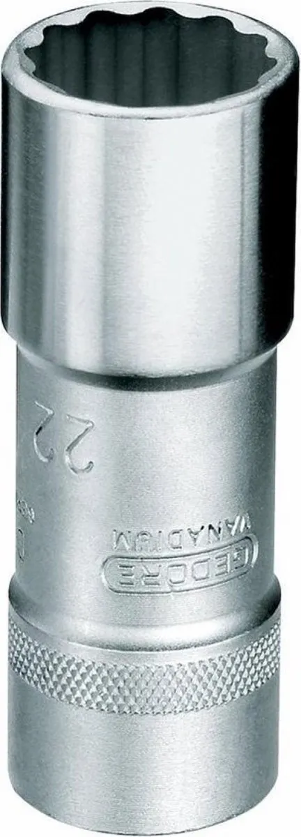 Gedore D 19 L 12 Doppen lang 1/2" 12-kant UD-Profiel 12mm - 6141220