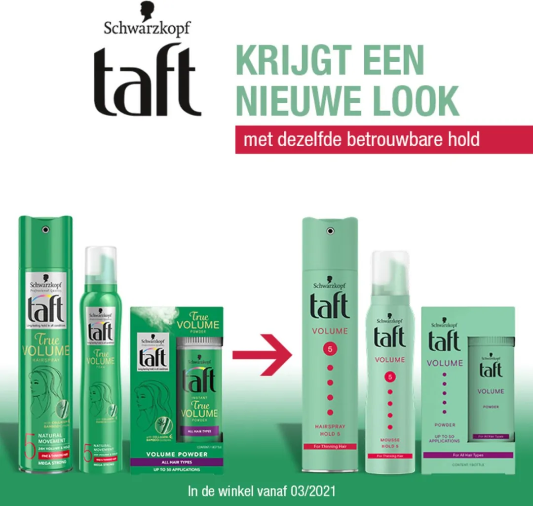 Schwarzkopf Taft True Volume Haarmousse 200ml