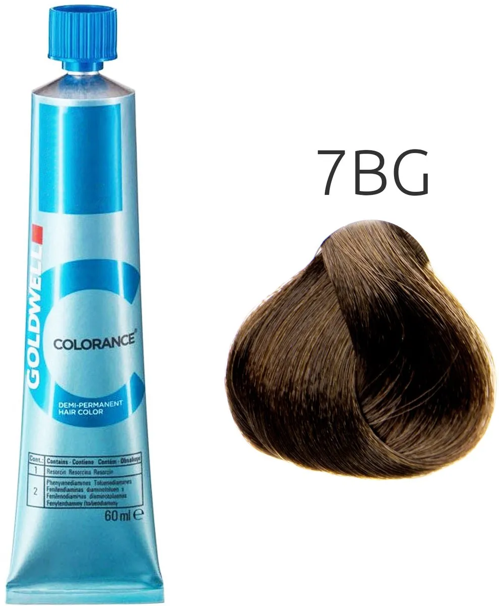 Goldwell Colorance Color Tube 7-BG Mid Blonde Beige Gold 60ml