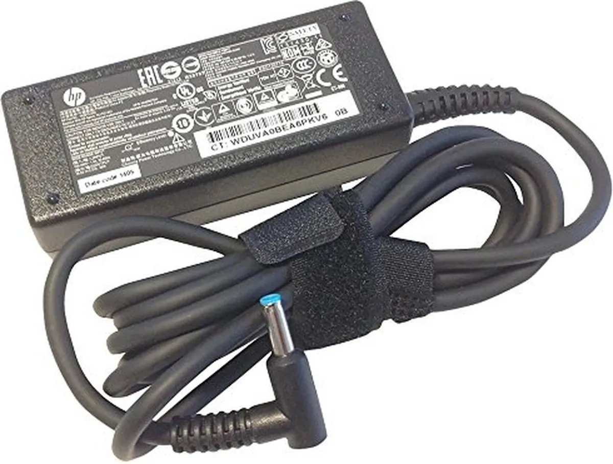 HP 741727-001 Laptop Adapter 45W - Zwart