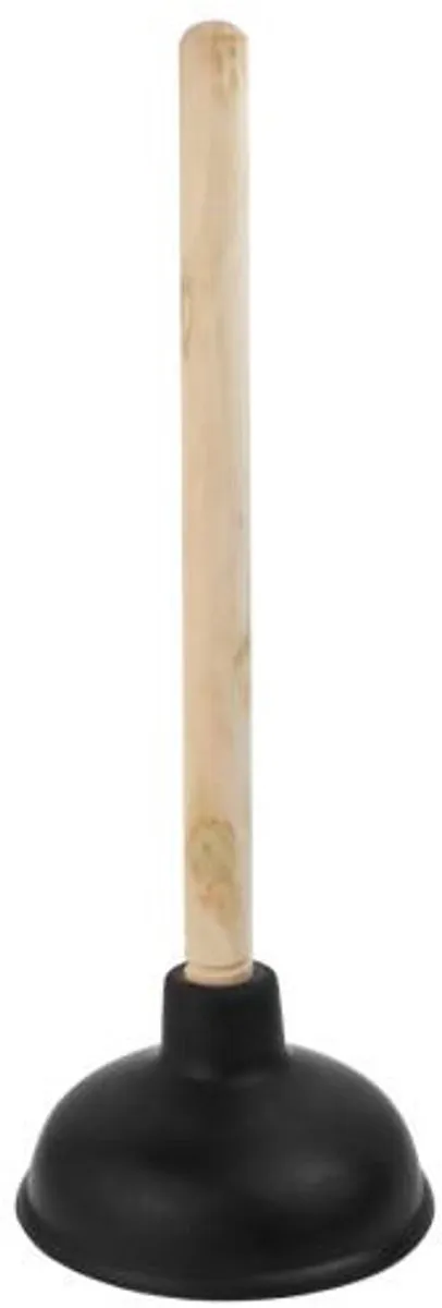 HBM Ontstopper met houten handvat