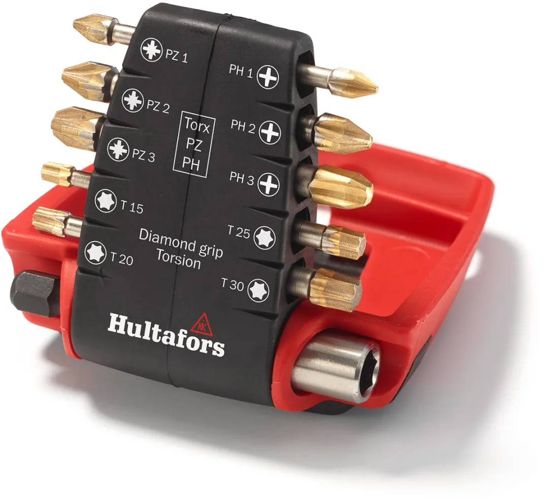 Hultafors Torsion Diamond Bitset HU448715 - Torx/PH - 10 Stuks