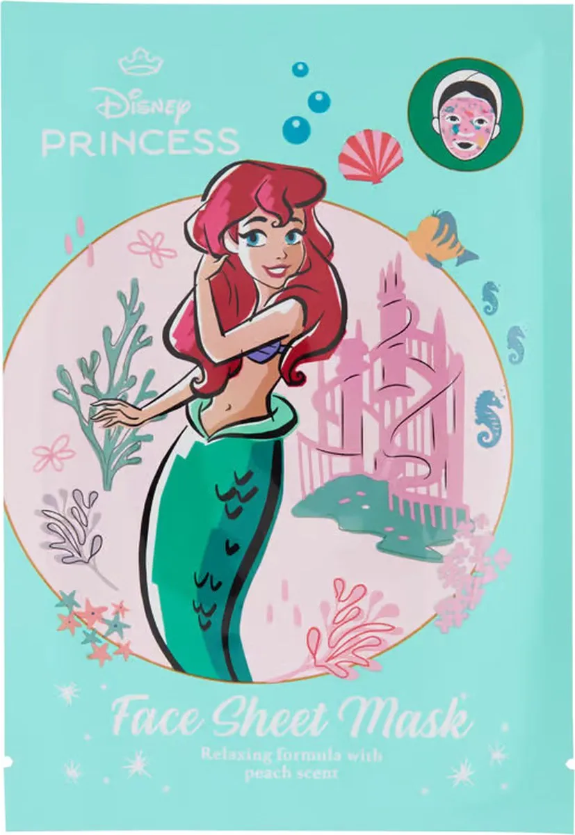 Disney Princess Ariel Gezichtsmasker