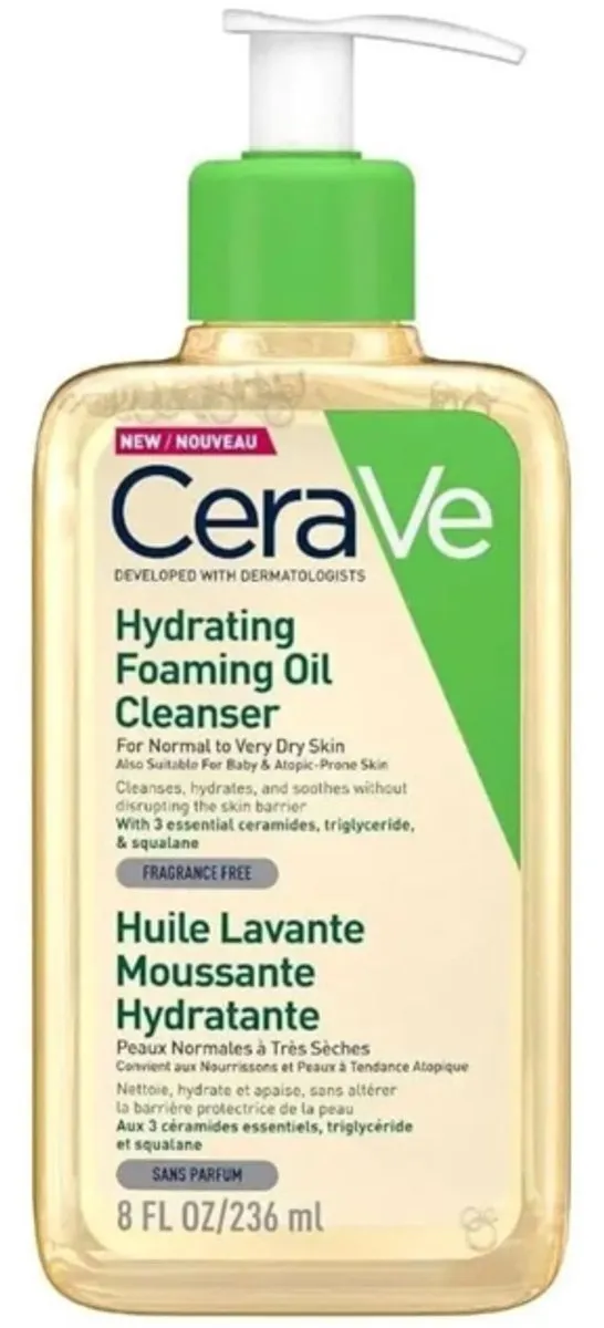 CeraVe Hydraterende Schuimende Reinigingsolie 473ml
