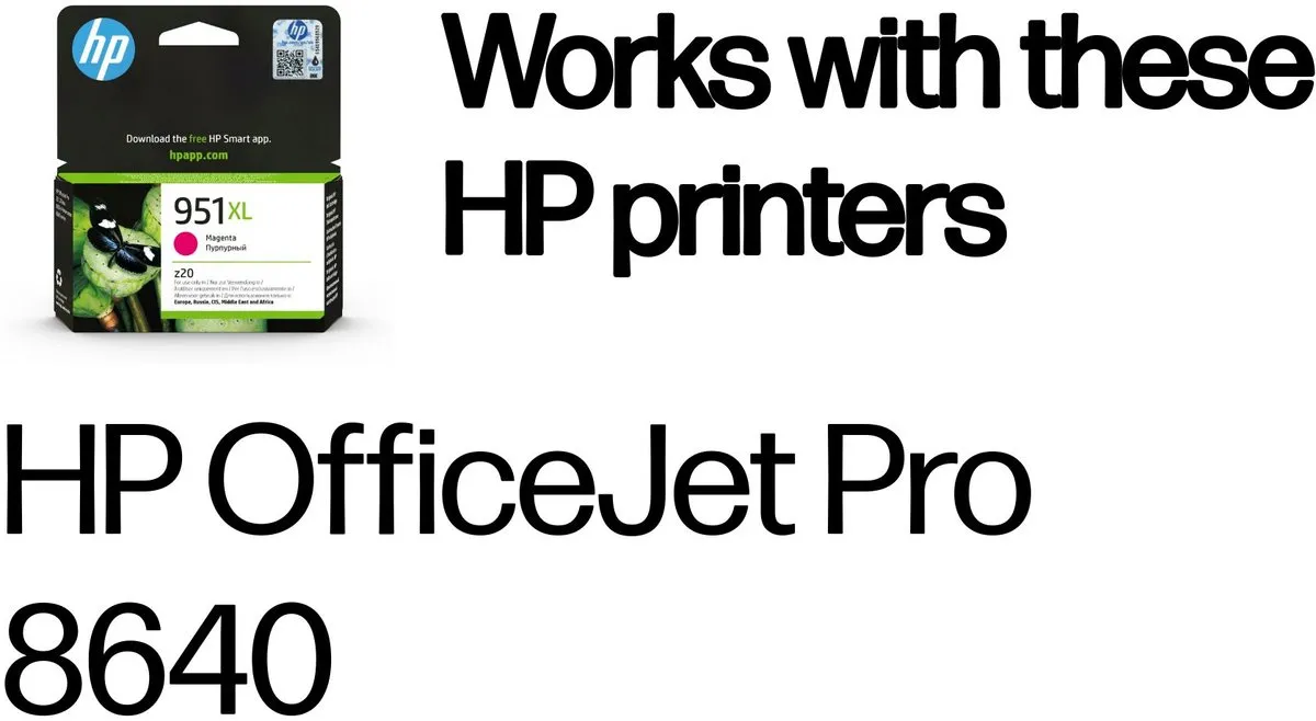HP 951XL Magenta Inktcartridge - 17ml