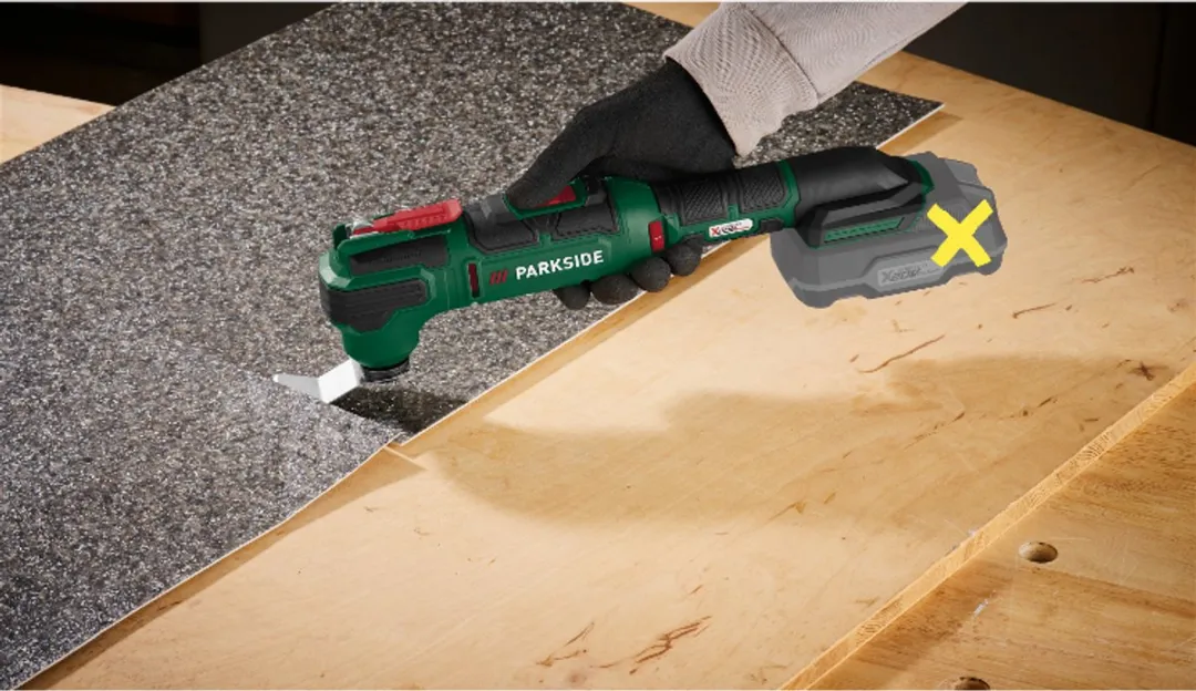 PARKSIDE 12V Multitool 311046 - 6 Accessoires