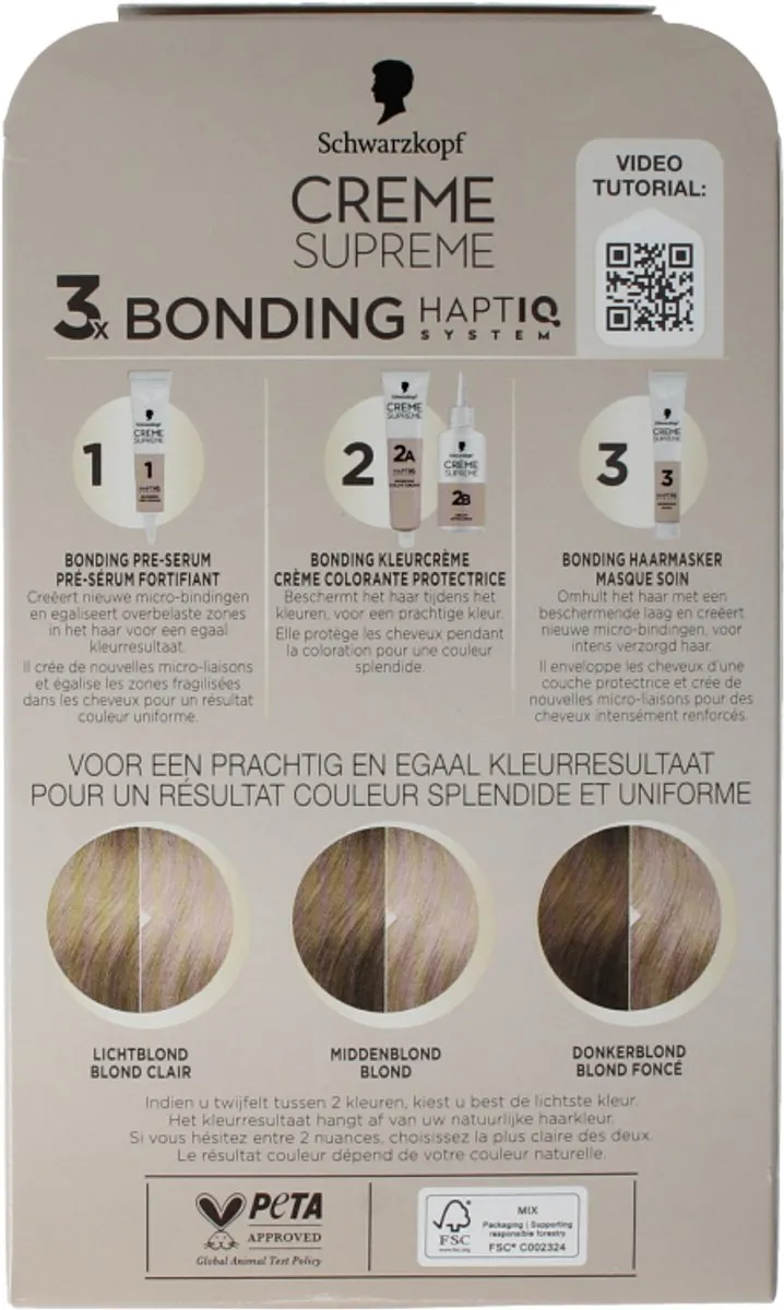 Schwarzkopf Creme Supreme 10-19 Haarverf - Grijs