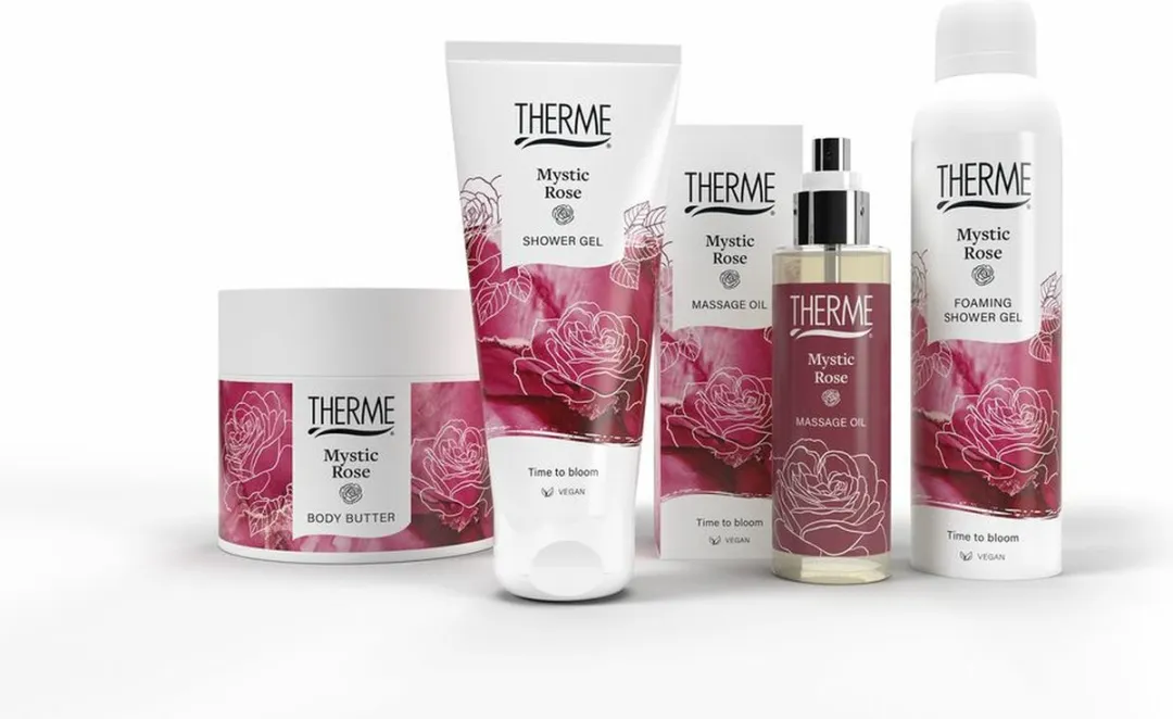 Therme Shower Gel Mystic Rose - 6x200ml