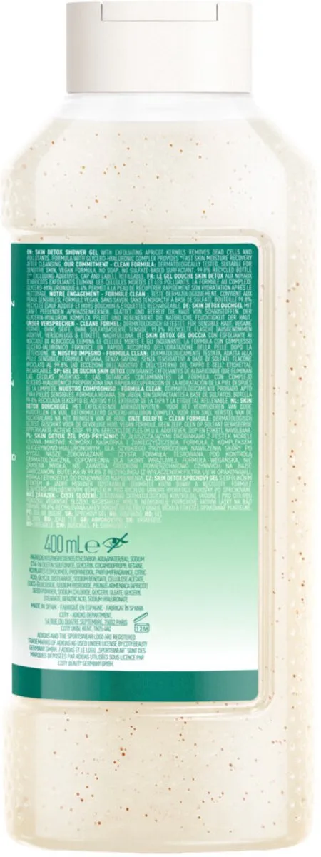 Adidas Shower Gel Active Skin & Mind Skin Detox 400ml