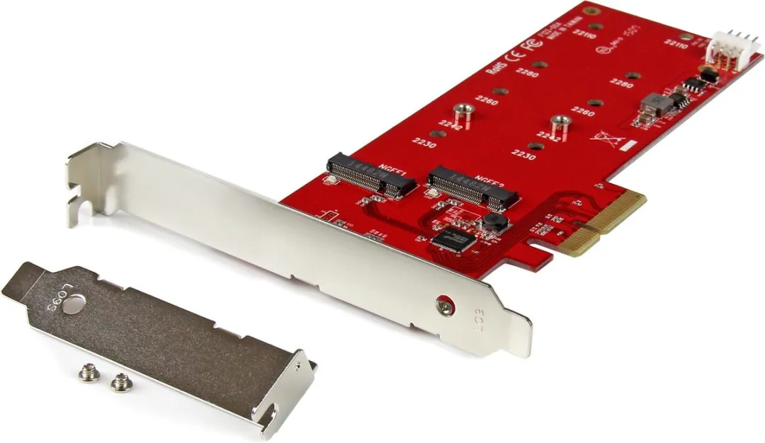 Startech PEX2M2 M.2 SSD Controllerkaart - PCIe