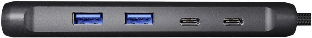 Renkforce RF-6700434 USB-C Dockingstation - Zwart