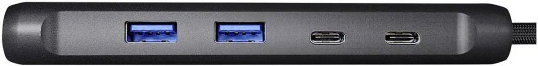 Renkforce RF-6700434 USB-C Dockingstation - Zwart