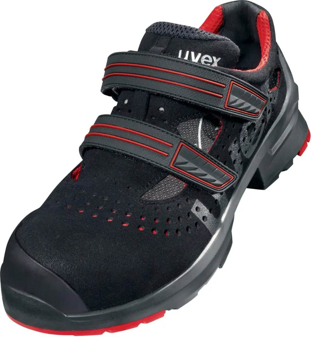 Uvex 1 Sandalen S1P 85363 - 37 - Schwarz
