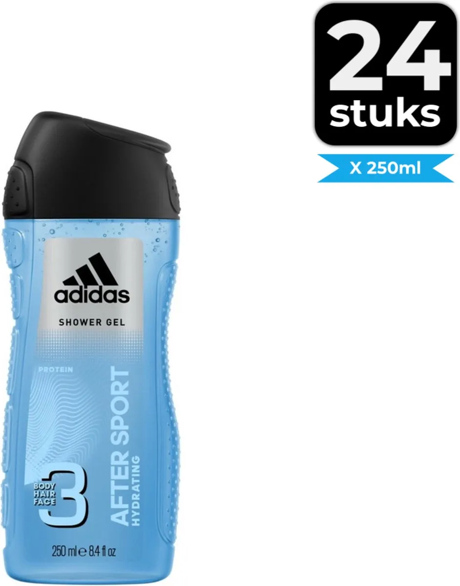 adidas After Sport Douchegel - 250ml - 24 Stuks