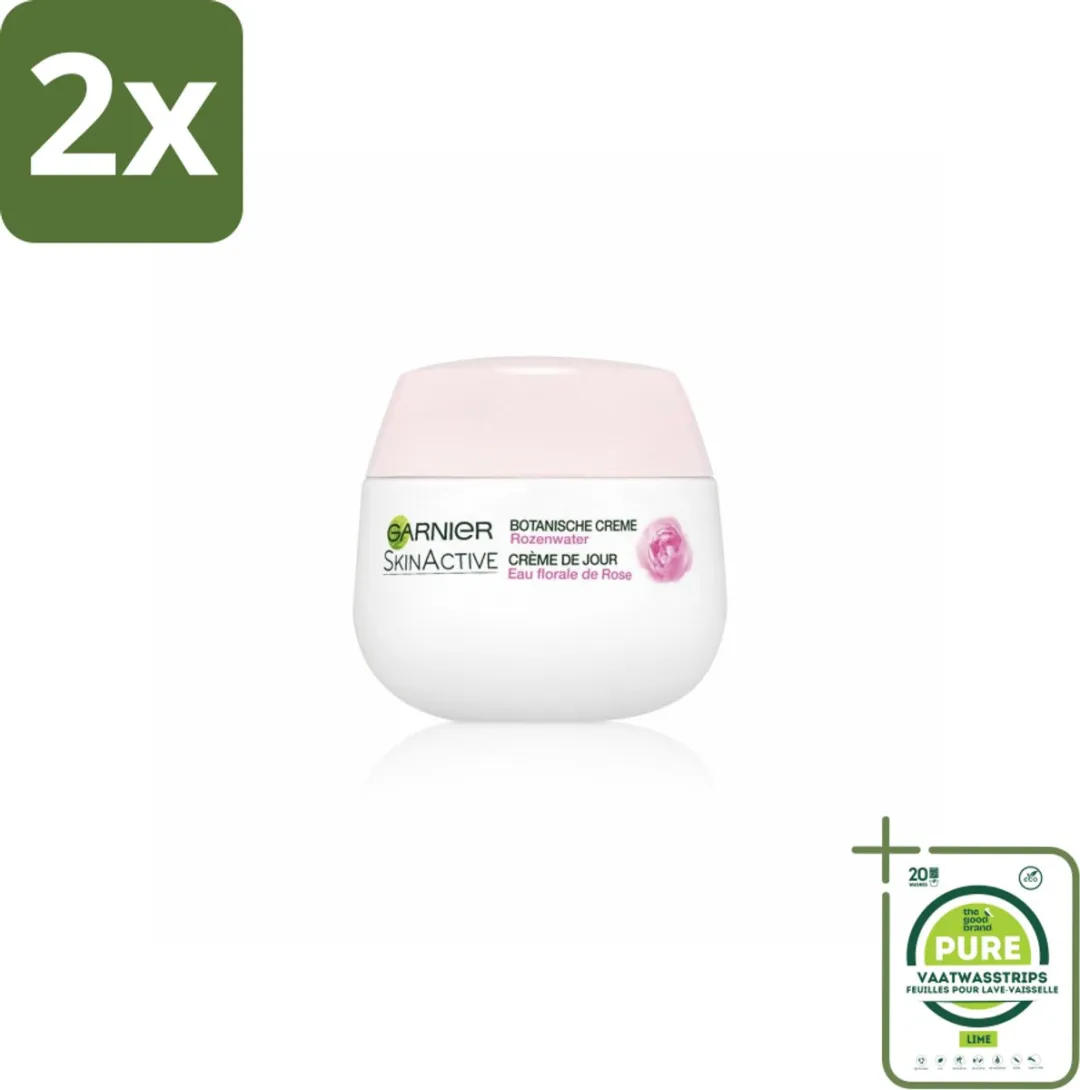Garnier SkinActive Botanische Dagcrème Rozenwater 100ml