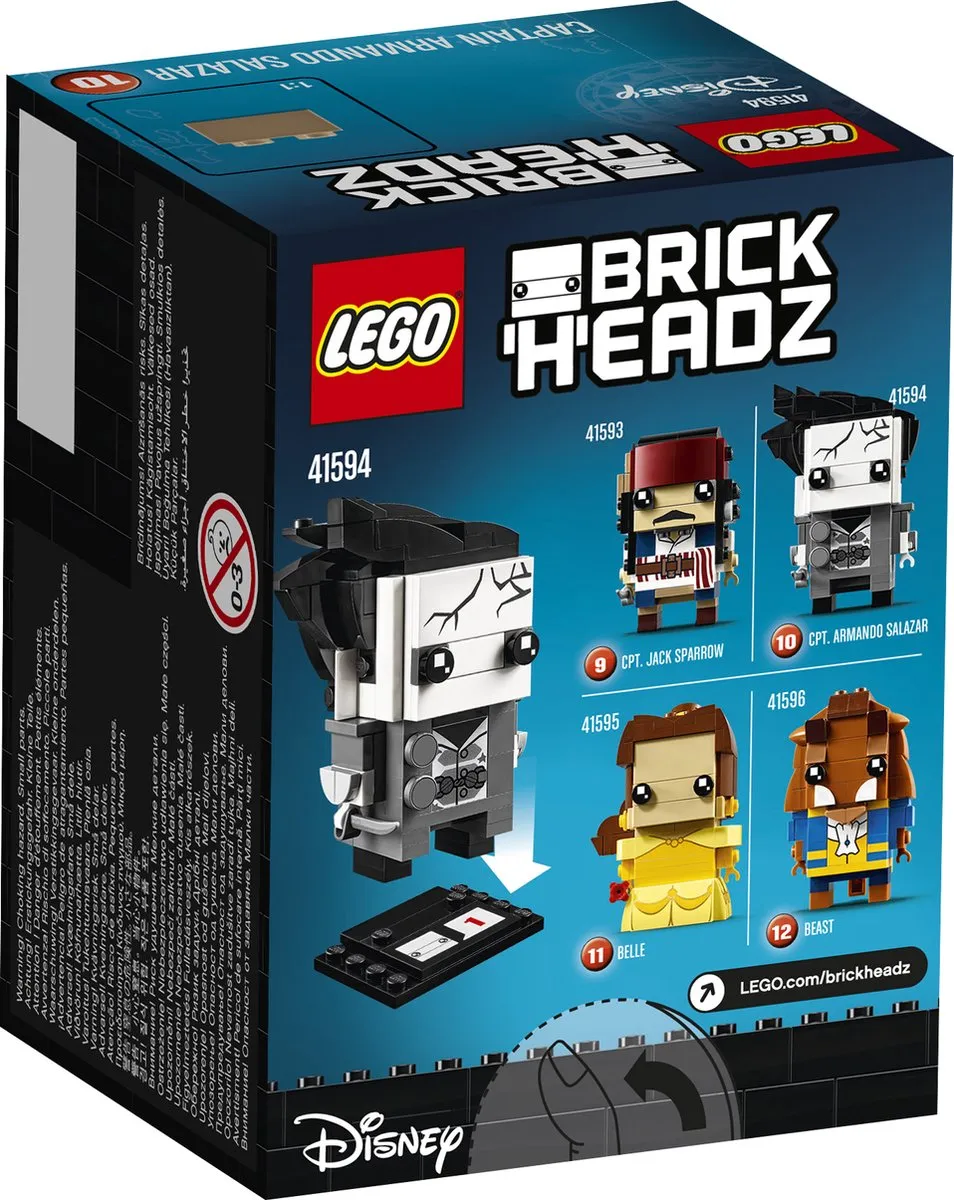 LEGO BrickHeadz Captain Armando Salazar 41594 - 118 Stukken