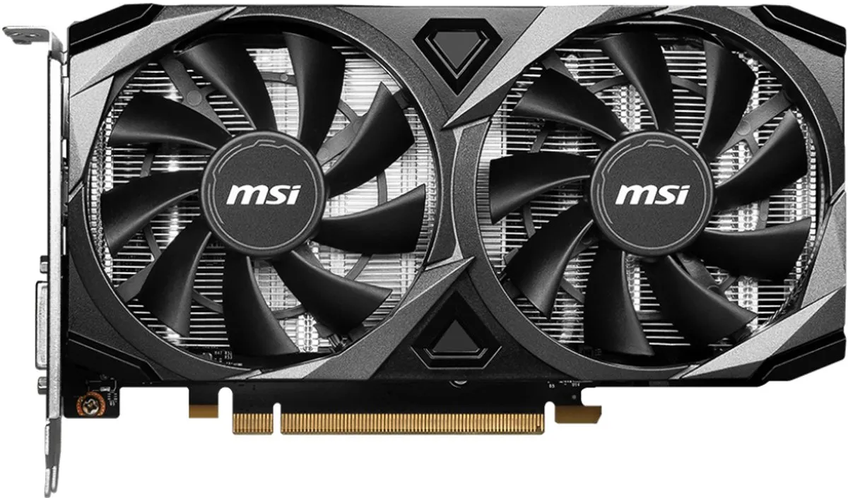 MSI GeForce RTX 3050 Ventus 2X XS 8G OC Videokaart - 8GB GDDR6