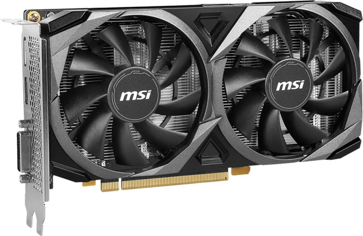 MSI GeForce RTX 3050 Ventus 2X XS 8G OC Videokaart - 8GB GDDR6