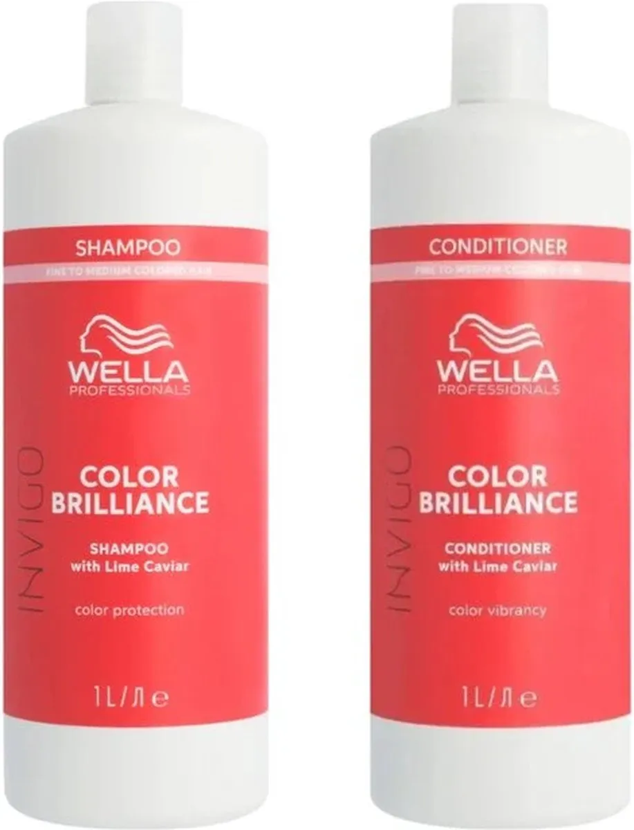 Wella Color Brilliance Fine Shampoo & Conditioner Set