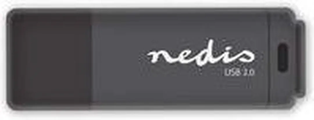 Nedis FDRIU364BK USB Flash Drive 64GB - Zwart