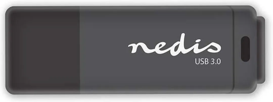 Nedis FDRIU364BK USB Flash Drive 64GB - Zwart