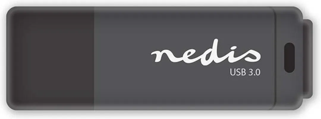 Nedis FDRIU364BK USB Flash Drive 64GB - Zwart