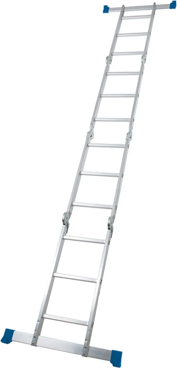 Silverline Reformladder Multifunctioneel - 12 Sporten - Inclusief Platform