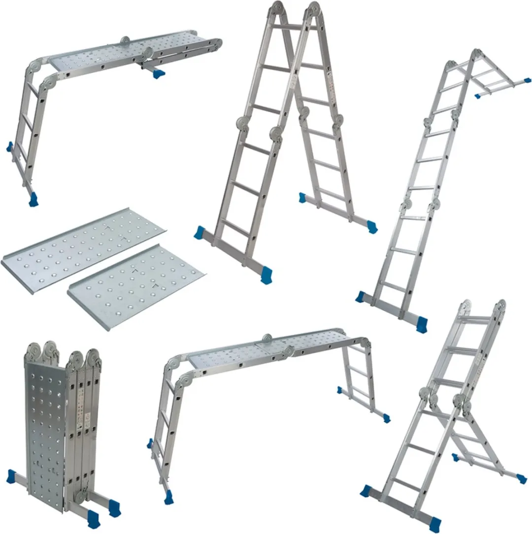 Silverline Reformladder Multifunctioneel - 12 Sporten - Inclusief Platform