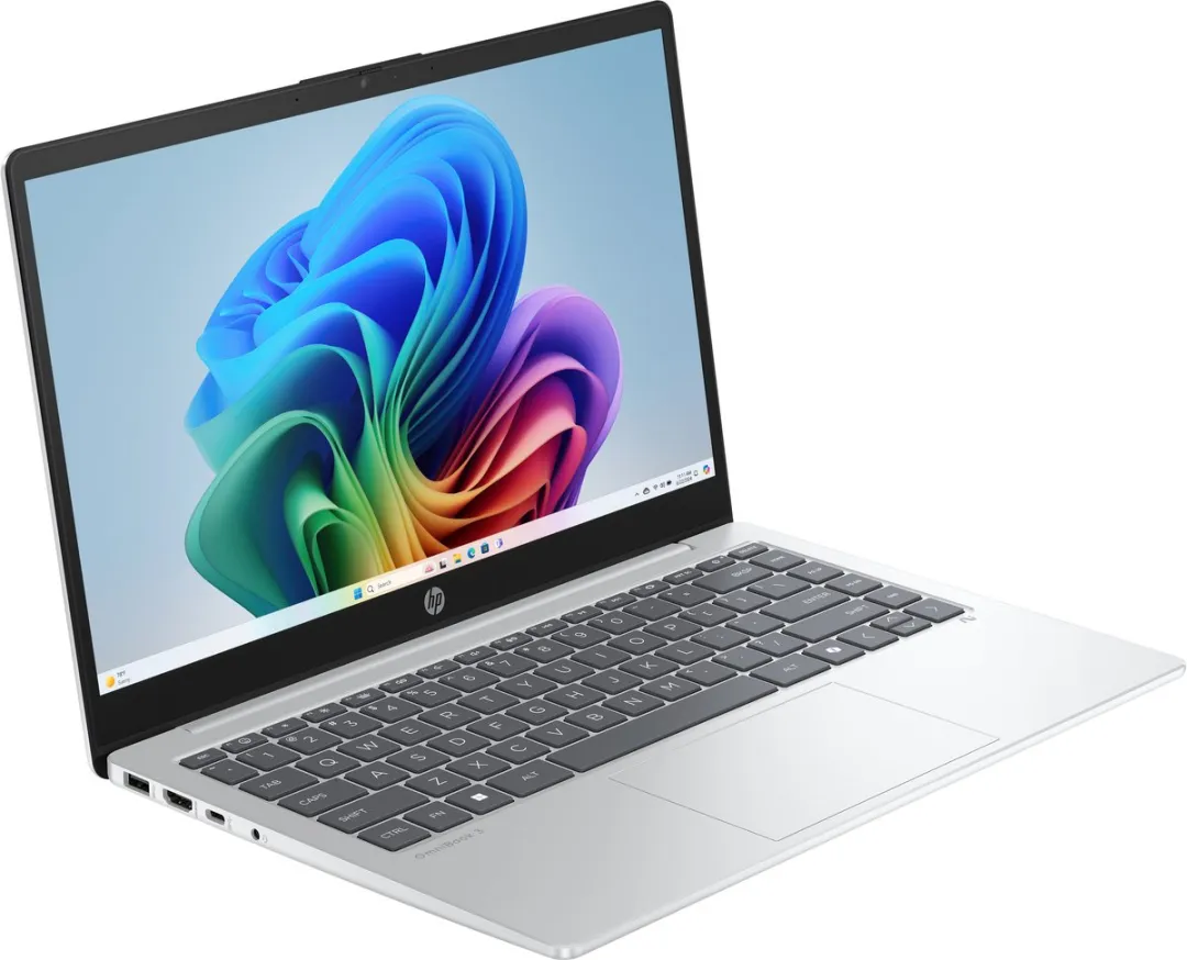 HP OmniBook 3 NGAI 14-ha0970nd Laptop - 14" Full HD - Ryzen AI 7 350 - 16GB/1TB - Zilver