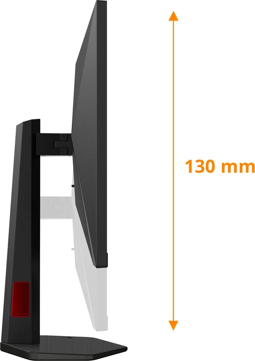 AOC G4 Q27G4SRU Monitor 27" QHD - 2560x1440 - Zwart/Rood