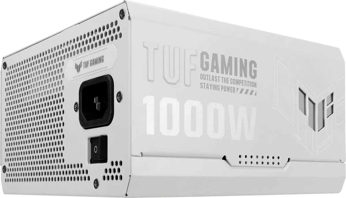 ASUS TUF Gaming 1000W PSU - Wit - 90YE00S5-B0NA00
