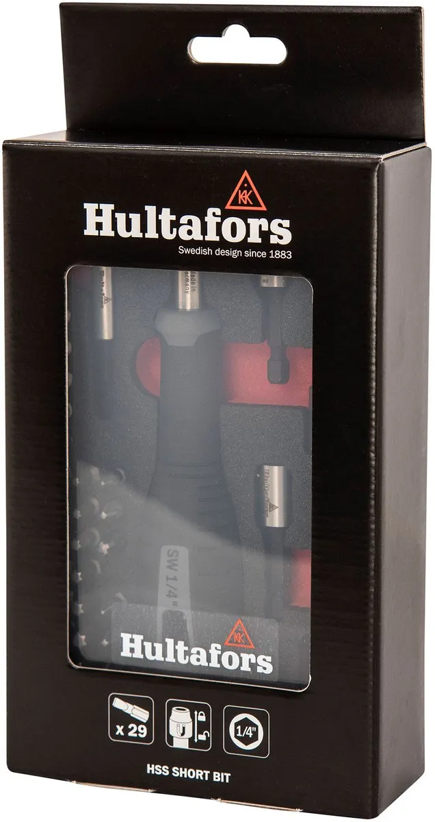 Hultafors HSS Short Bithouderset 29-delig