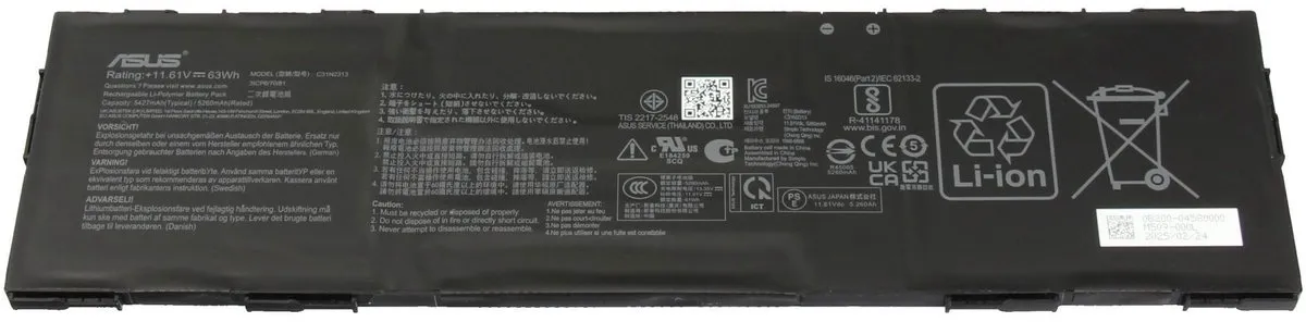 ASUS C31N2313 Accu 63Wh