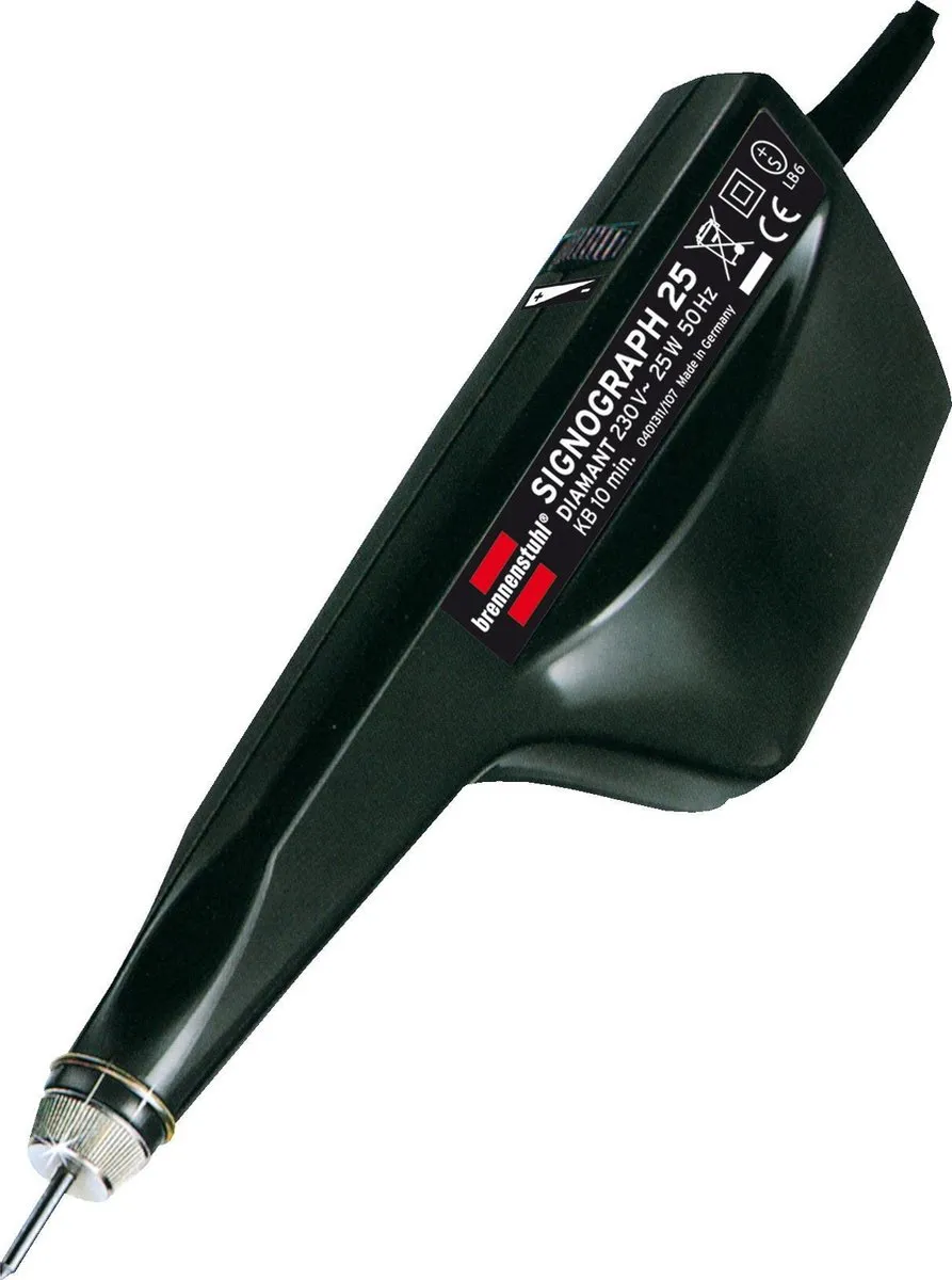 Brennenstuhl Signograph 25W - Metaal - 1,8m kabel - Made in Germany