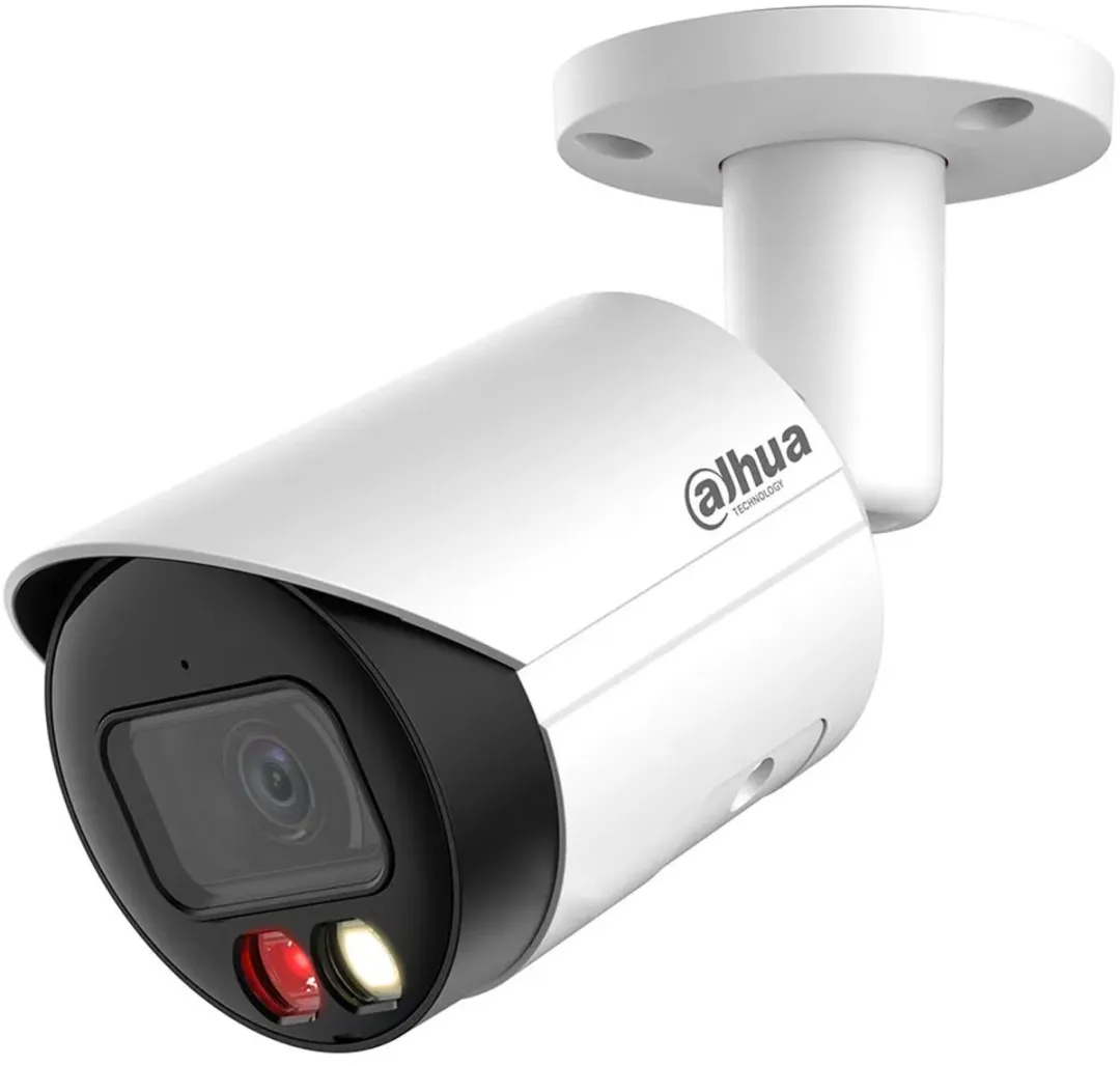 Dahua IPC-HFW2849S-S-IL-0280B IP Camera 8MP 4K - PoE - IP67 - Zwart/Wit