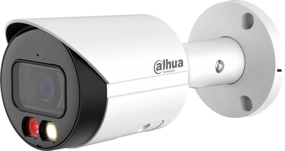Dahua IPC-HFW2849S-S-IL-0280B IP Camera 8MP 4K - PoE - IP67 - Zwart/Wit
