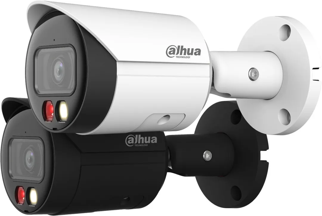 Dahua IPC-HFW2849S-S-IL-0280B IP Camera 8MP 4K - PoE - IP67 - Zwart/Wit