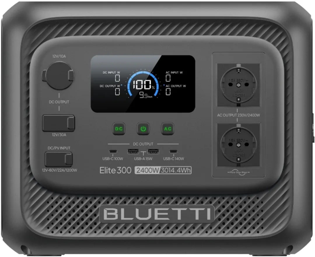 Bluetti Elite 300 Zonnegenerator 3014.4Wh